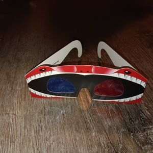 VINTAGE power Rangers 3d glasses